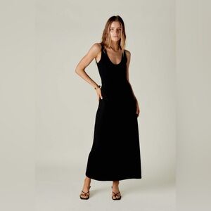 LESET | Dresses | Leset Rio Scoop Neck Maxi Dress | Poshmark